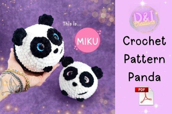 Panda Crochet Pattern Amigurumi — amigurumi patterns Amigurumi patterns featuring panda crochet toys.