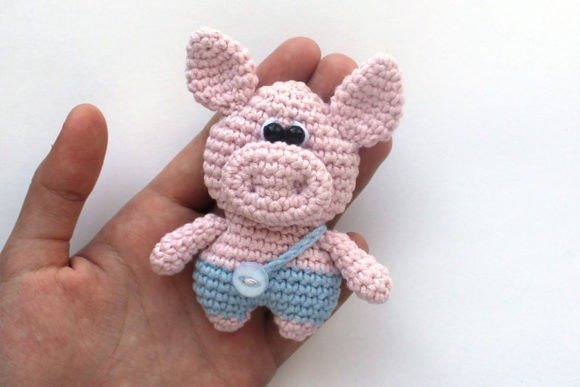 Pig Crochet Pattern — amigurumi patterns Amigurumi pig crochet pattern for handmade toys — amigurumi patterns