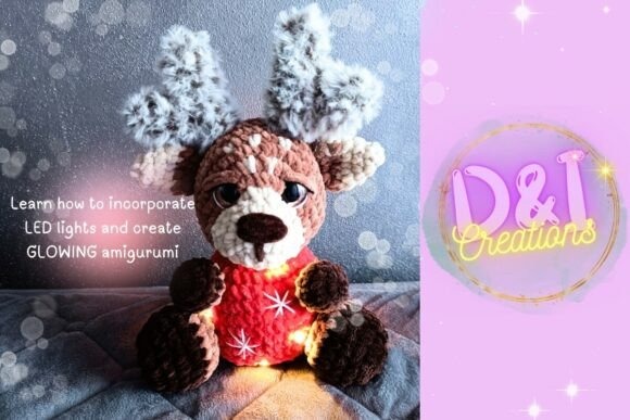 Reindeer Crochet Amigurumi Pattern — amigurumi patterns Reindeer crochet amigurumi pattern for Christmas gifts and decor. — amigurumi patterns