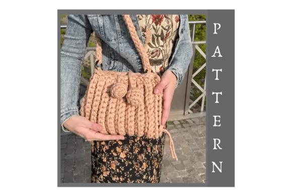 T-Shirt Yarn Crossbody Bag — crochet bag patterns T-Shirt Yarn Crossbody Bag showcasing chunky crochet texture. — crochet bag patterns