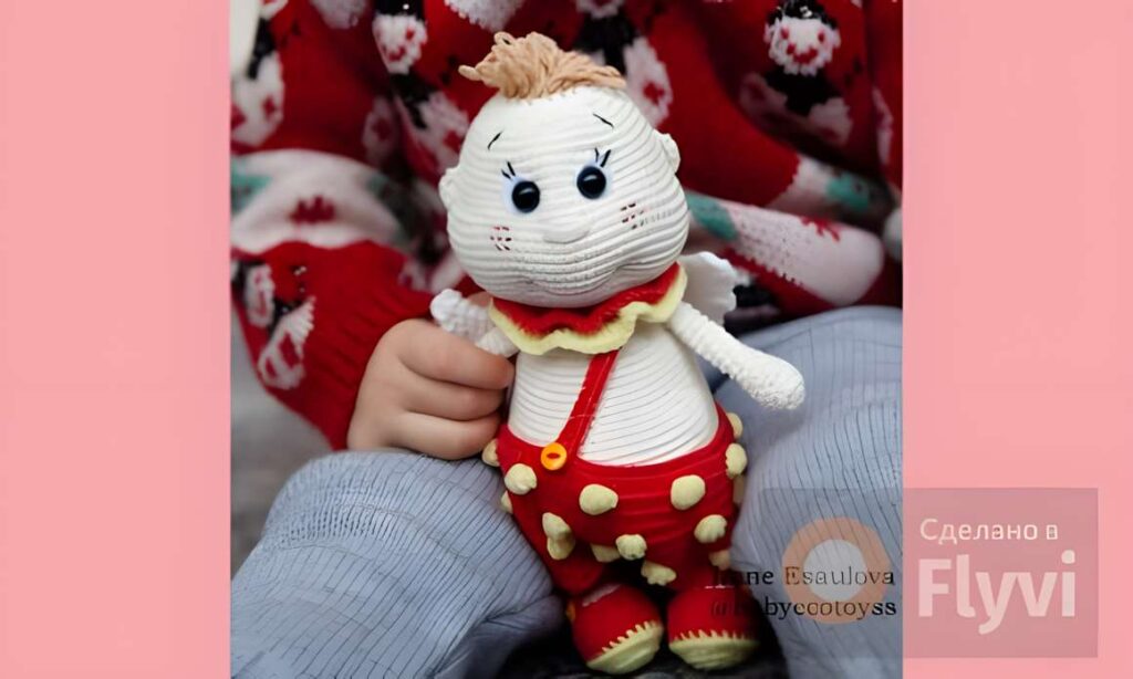 Amigurumi Valentine’s Strawberry Cupid character for seasonal events, featuring a cute design. — amigurumi crochet patterns