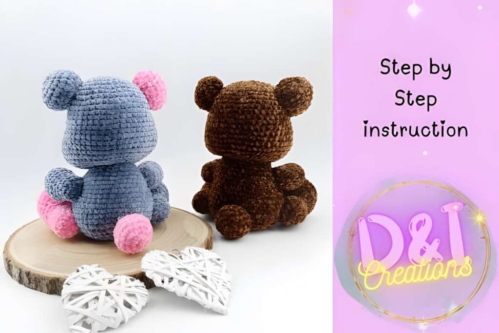 Amigurumi crochet patterns featuring bear teddy designs.