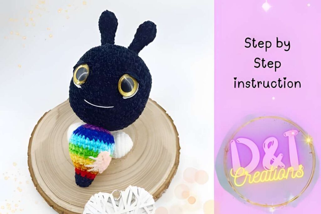Amigurumi crochet bee pattern showcasing a colorful design with step-by-step instructions. — amigurumi crochet patterns