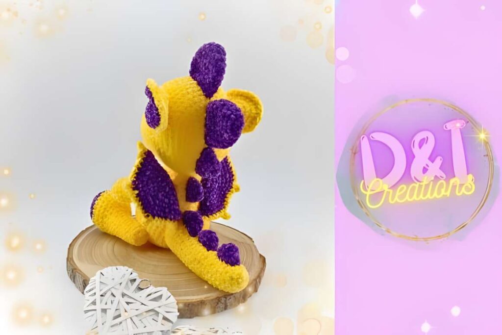 Amigurumi crochet dragon pattern showcasing vibrant colors and unique design. — amigurumi crochet patterns