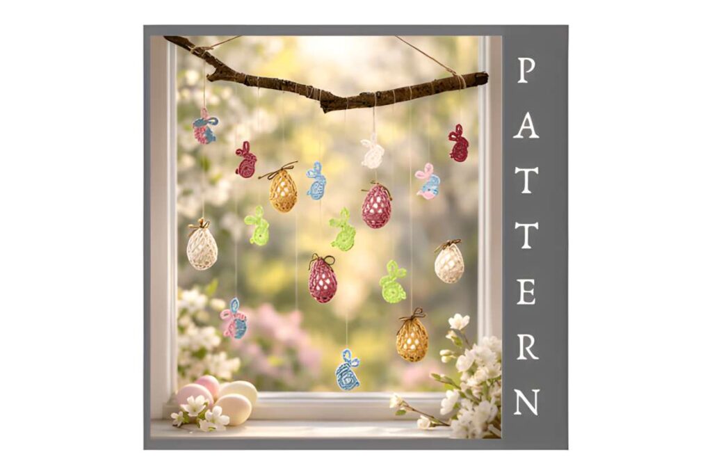 Easter Bunny and Egg Cover Crochet Pattern — amigurumi crochet patterns
