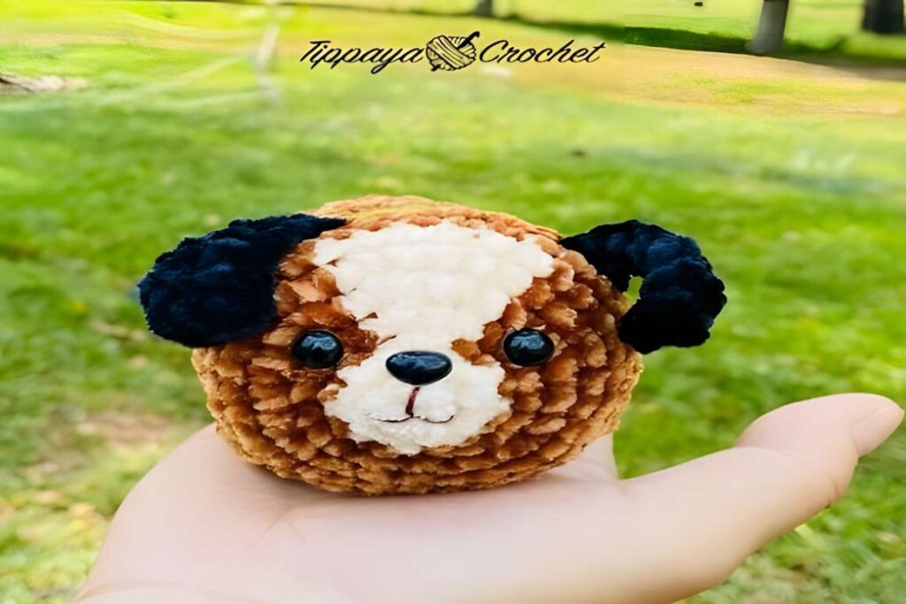 Amigurumi crochet patterns featuring a cute dog character.