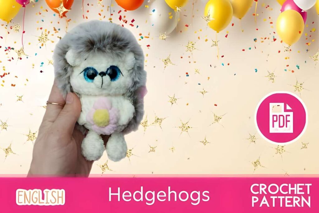 Hedgehog crochet toy amigurumi pattern featuring a cute design. — amigurumi crochet patterns