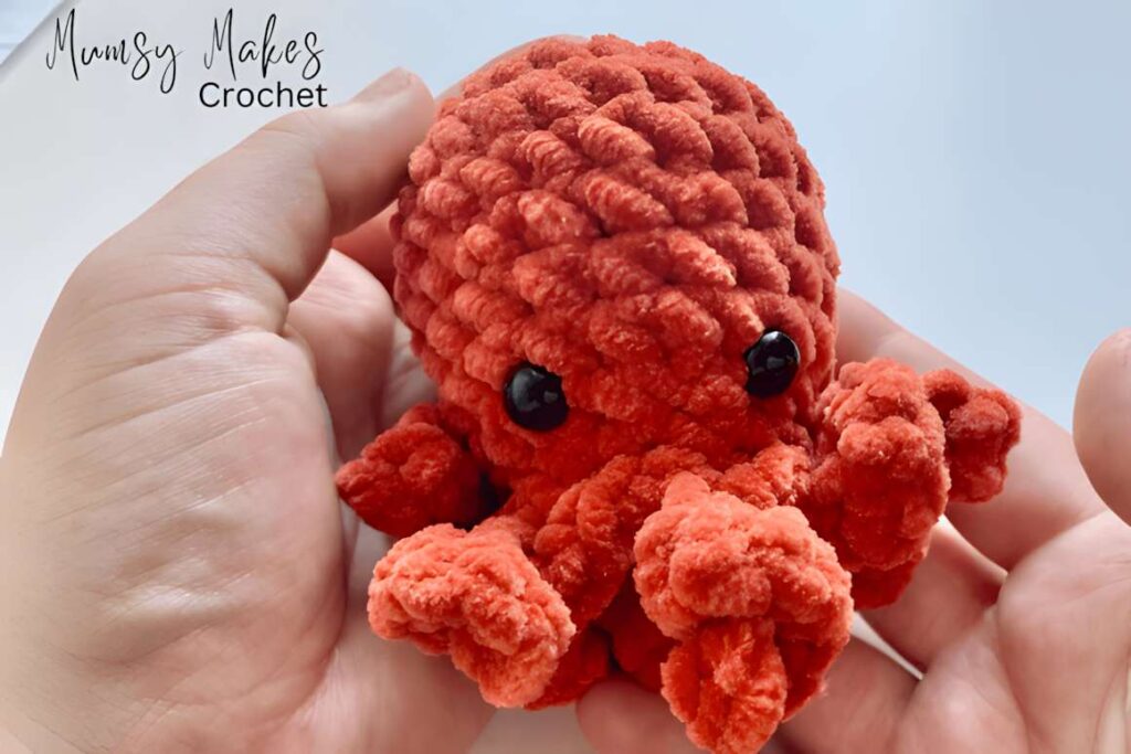Small no-sew octopus amigurumi crochet pattern — amigurumi crochet patterns