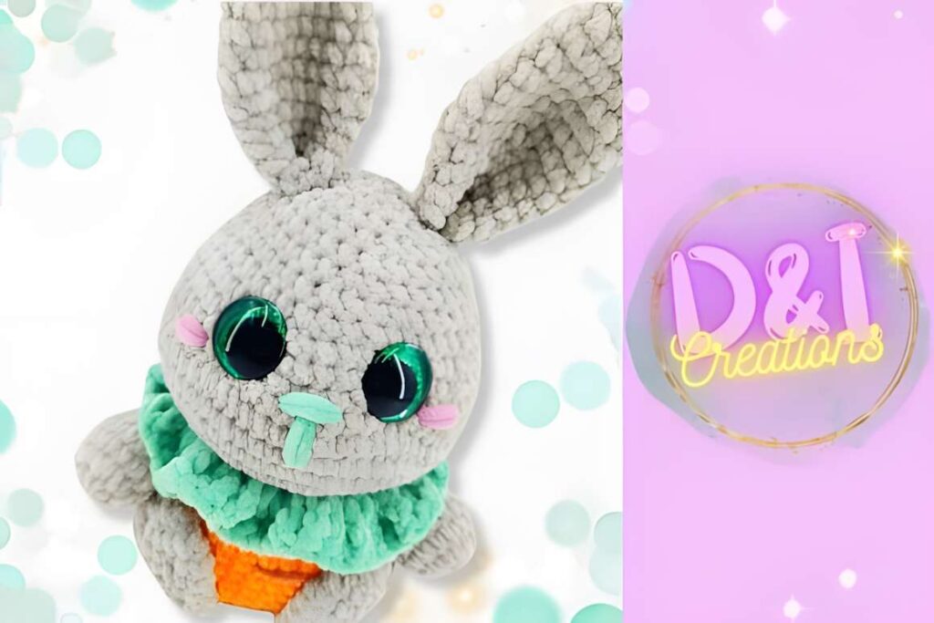 Amigurumi crochet patterns featuring a cute rabbit design.