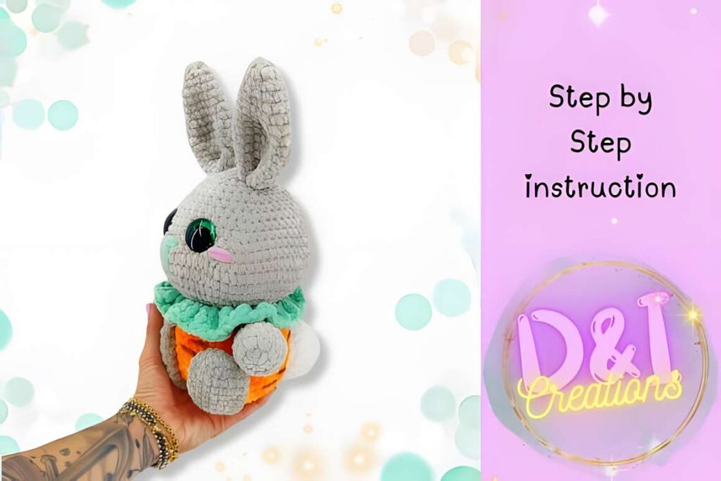 Amigurumi crochet patterns featuring a rabbit design.