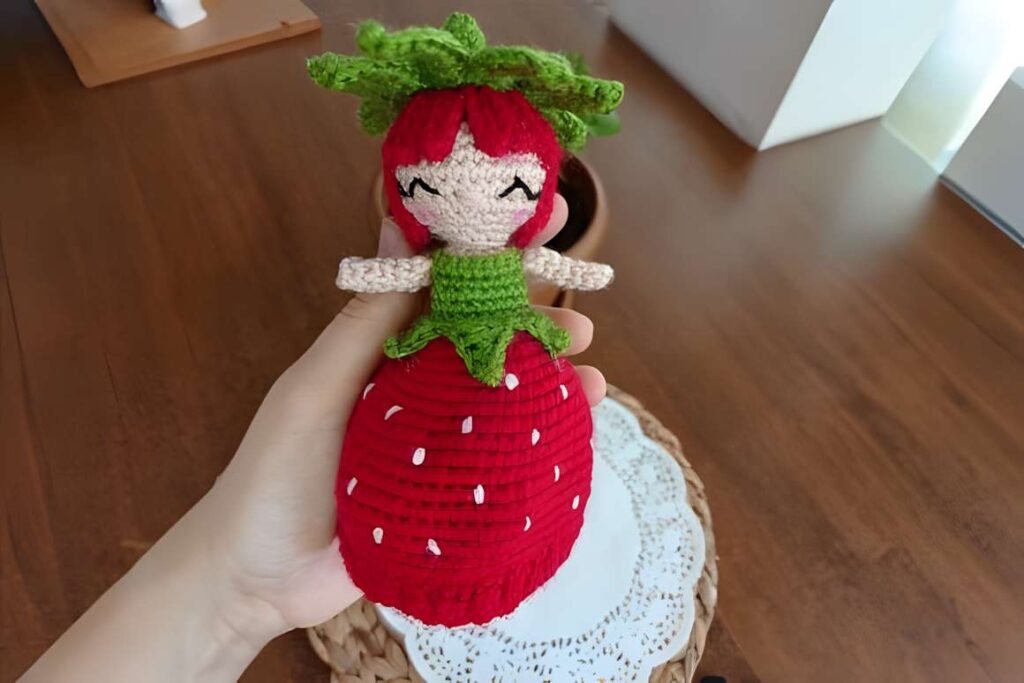 Strawberry Doll Crochet Pattern amigurumi crochet patterns