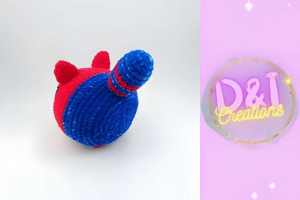 Amigurumi crochet patterns featuring a playful super-hero cat design.